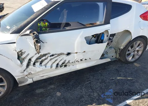 2016 Hyundai Veloster from USA, damaged, VIN KMHTC6AD1GU289607